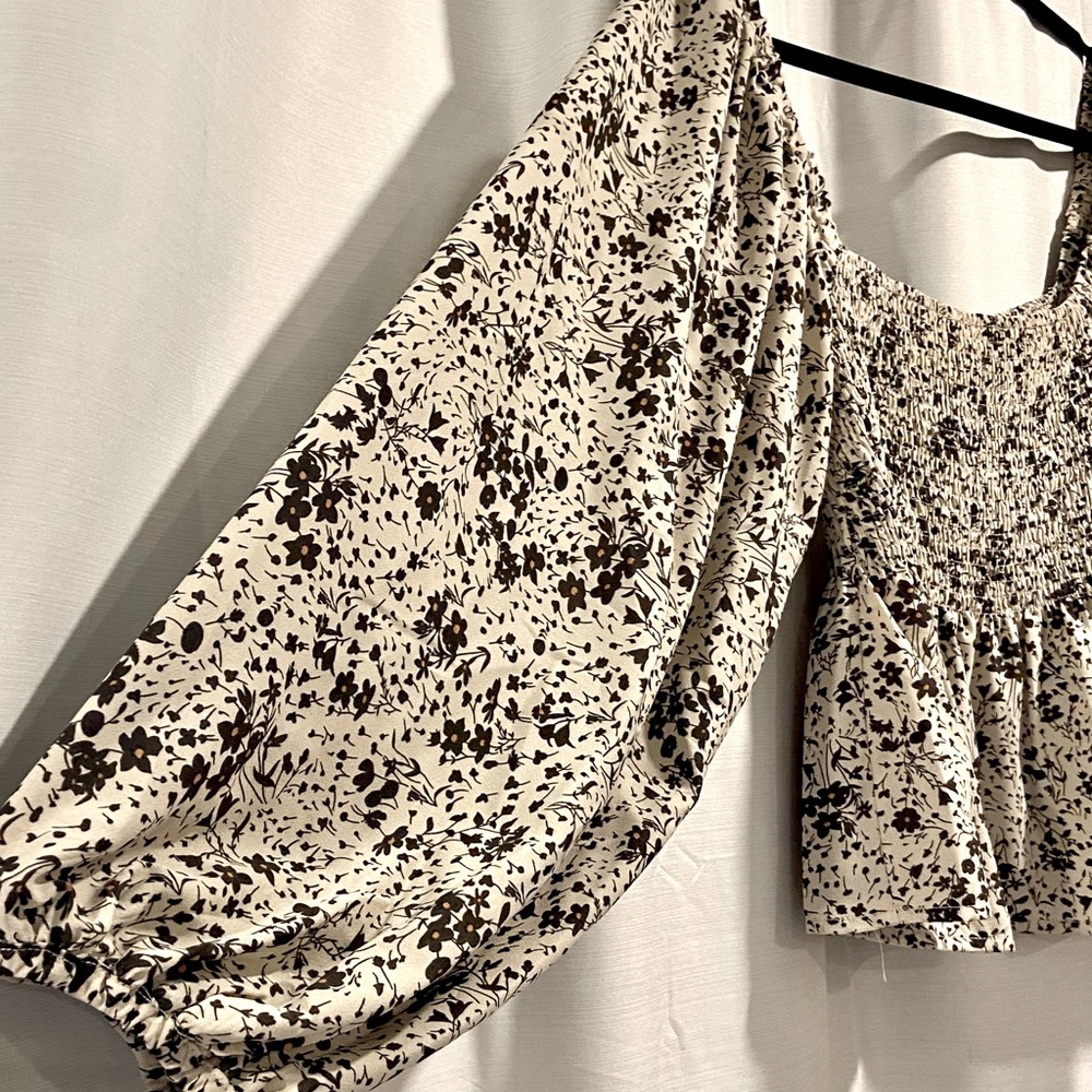 Floral crop top - Picture 3 of 6